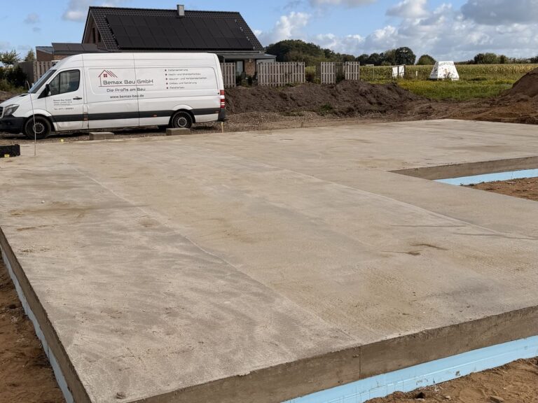Bodenplatten und Fundamente von Bemax Bau